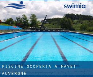 Piscine Scoperta a Fayet (Auvergne)