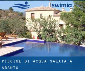 Piscine Di Acqua salata a Abanto