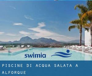 Piscine Di Acqua salata a Alforque