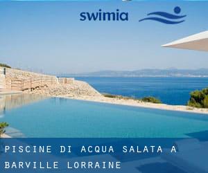 Piscine Di Acqua salata a Barville (Lorraine)