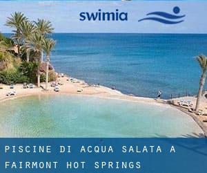 Piscine Di Acqua salata a Fairmont Hot Springs