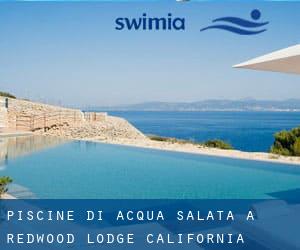 Piscine Di Acqua salata a Redwood Lodge (California)