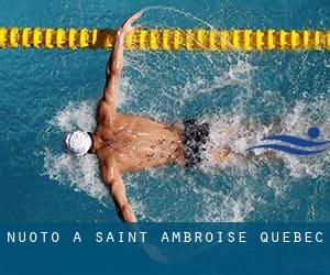 Nuoto a Saint-Ambroise (Quebec)