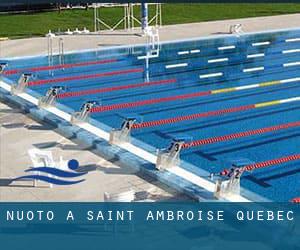 Nuoto a Saint-Ambroise (Quebec)